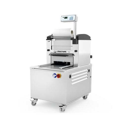 Operculadora semiautomática - T 200 - MULTIVAC - para la industria farmacéutica / con ruedas