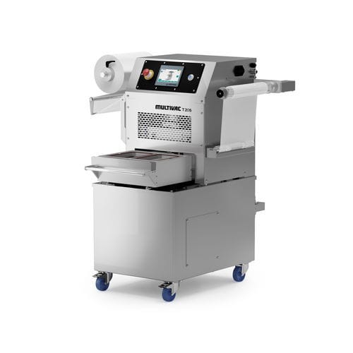 Operculadora semiautomática - T 205 - MULTIVAC - para la industria farmacéutica / con ruedas