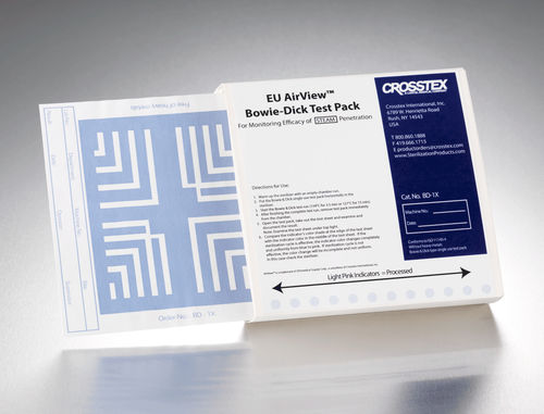 Bioindicador de esterilización - EU AirView™ 	 - Crosstex International, Inc - de laboratorio / para centro sanitario