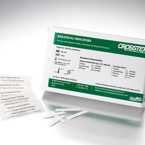 Tira de prueba de esterilización - BG-104 - Crosstex International, Inc