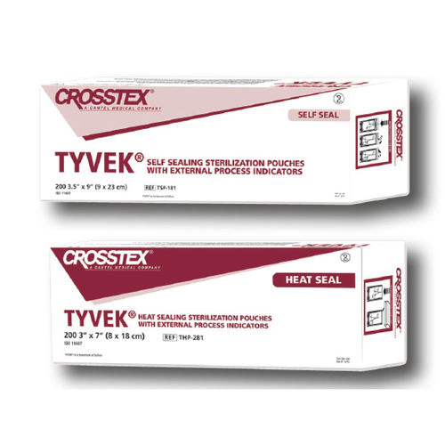 Bolsa de esterilización - Crosstex Tyvek® - Crosstex International, Inc