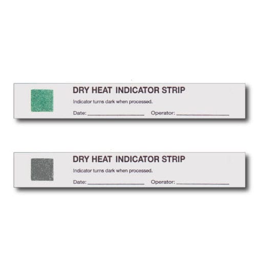 Tira de prueba de esterilización - DIS-100 - Crosstex International, Inc - de colorimetric