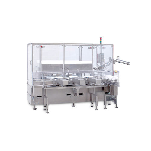 Sistema de embalaje intermitente - SN - OPTIMA - horizontal / de pie / compacto
