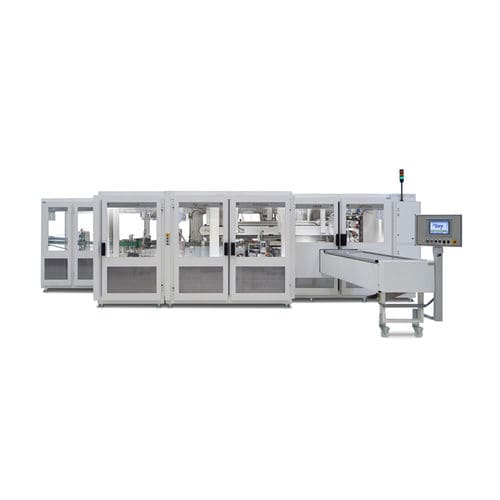 Sistema de embalaje automático - LS OS3 - OPTIMA - lineal / de pie / compacto