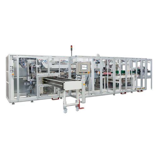 Sistema de embalaje automático - Paksis D10 - OPTIMA - de pie / de bolsas / para aplicaciones industriales