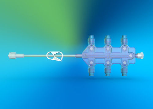 Plataforma de infusión de 6 vías - Multiport&reg; - Nordson Medical - 1 vía / para cuidados intensivos / para anestesiología