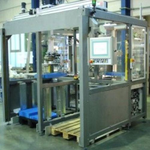 Paletizador de manipulación - EURO-Line - FLG Automation AG - automático / de barquillas / para la industria farmacéutica