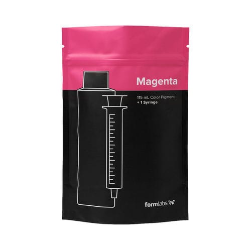 Material dental de resina - Magenta Pigment - Formlabs - para impresión en 3D
