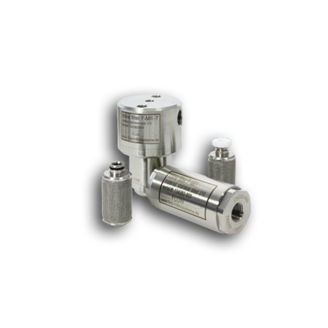 Filtro para líquido - F-MI1 - HNP Mikrosysteme GmbH - para bomba / de acero inoxidable / integrado