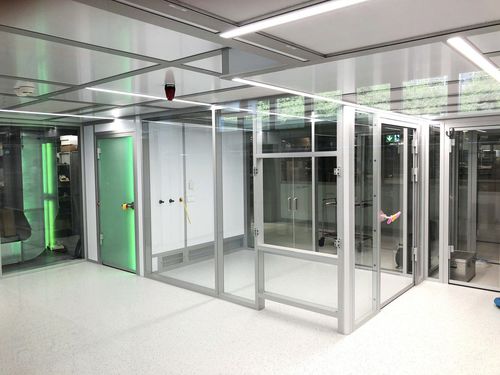Sala blanca para el sector médico - CleanCell 4.0® - SCHILLING ENGINEERING - para la industria farmacéutica / modular / integrado