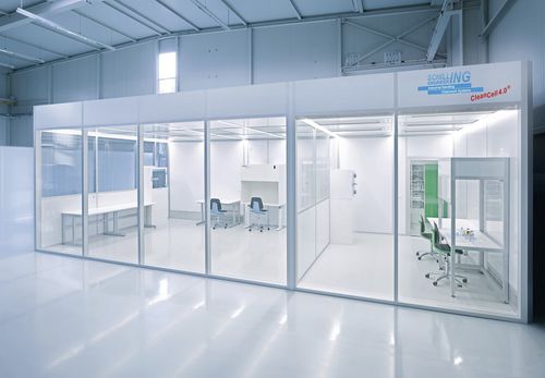Sala blanca modular - CleanSteriCell® 3000.4.637 - SCHILLING ENGINEERING - integrado / clase B