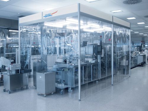 Sala blanca para la industria farmacéutica - CleanFlowCell® 3000.4.365 - SCHILLING ENGINEERING - modular / integrado / clase D