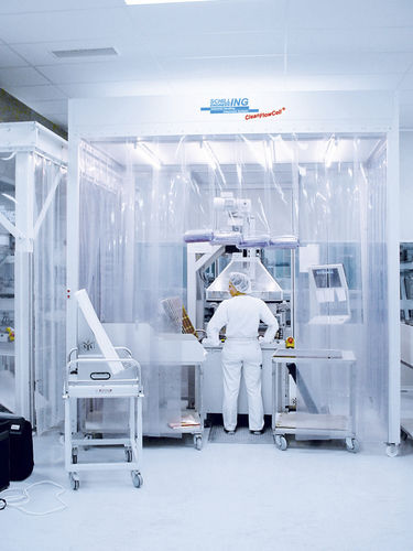 Sala blanca modular - CleanFlowCell® F12 - SCHILLING ENGINEERING - integrado / de paredes suaves