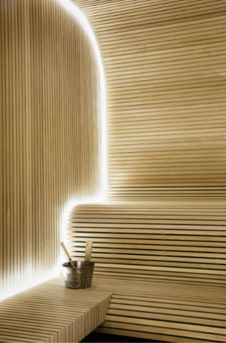 Sauna cabina - Star Wellness - con generador de vapor