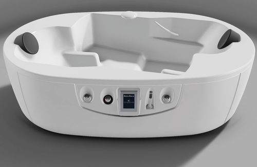 Bañera de hidromasaje biplaza - BORA BORA - Stas Doyer - con lámparas de cromoterapia / con altavoces de sonología