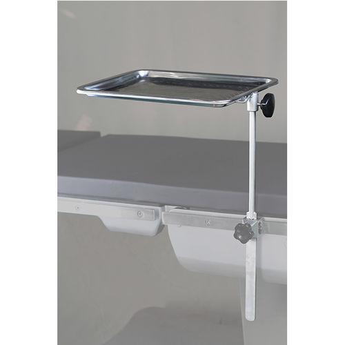 Mesa de instrumentos para mesa de operaciones - Ningbo Techart Medical Equipment - de acero inoxidable