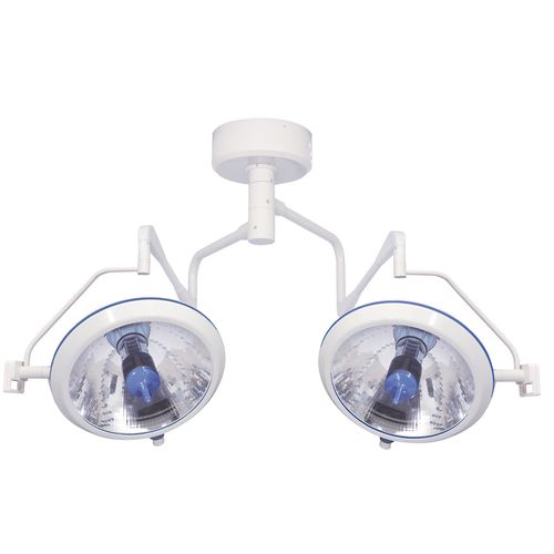 Lámpara cialítica de techo - S500D - Ningbo Techart Medical Equipment - halógena / 2 brazos / 95