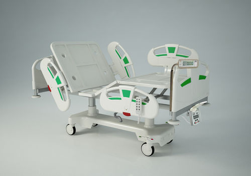 Cama para cuidados intensivos - STM-5884WS - SANTEMOL Group Medikal - médica / eléctrica / de altura regulable