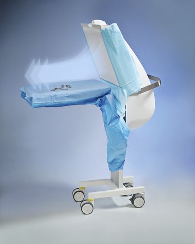 Campana de laboratorio - TOUL Operio - Normeditec - móvil / compacta / de flujo laminar horizontal
