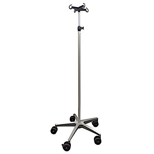 Portasueros con ruedas - NF-200 - MRIMED - 4 ganchos / telescópico / de aluminio