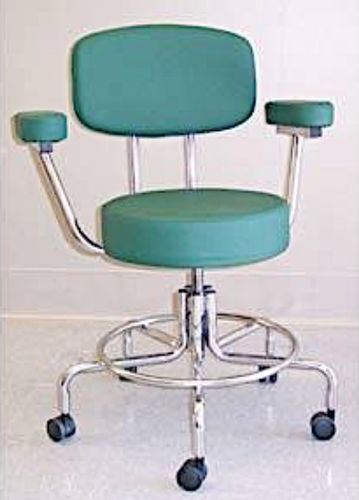 Silla de médico de altura variable - DC-106 - MRIMED - móvil / de acero inoxidable