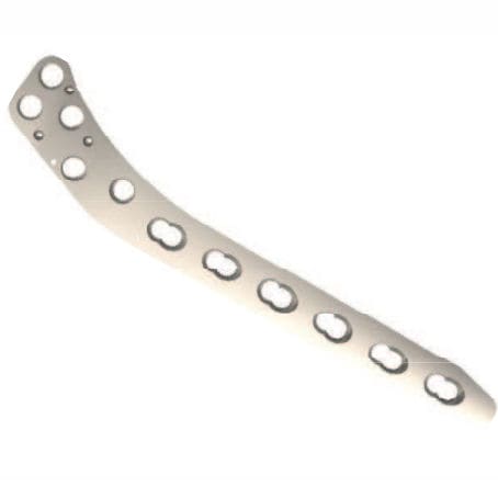 Placa de compresión para tibia - 957-357-07105	 - Biotech Medical - lateral / metálica