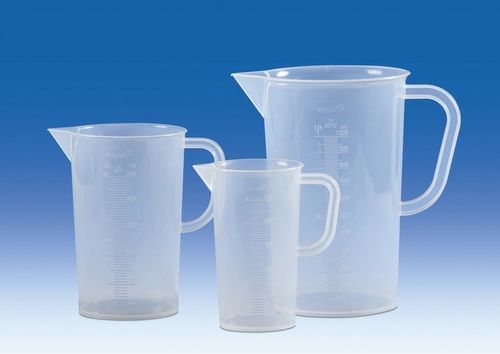 Vaso de precipitados de polipropileno - 446941 - Vitlab - graduado / con asa
