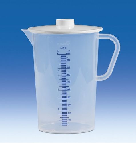 Vaso de precipitados de polipropileno - 97891 - Vitlab - de policarbonato / de laboratorio / graduado