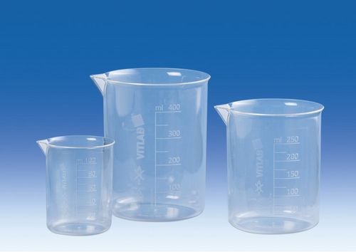 Vaso de precipitados de polimetilpenteno - 60695 - Vitlab - graduado / de Griffin