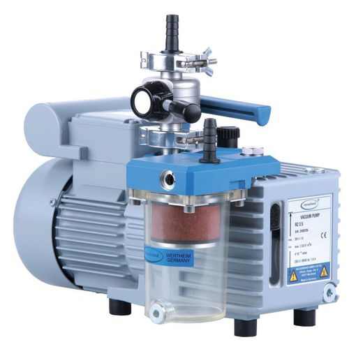 Bomba de vacío de laboratorio - RZ 2.5 - Vacuubrand - de paletas / lubricada / multietapa