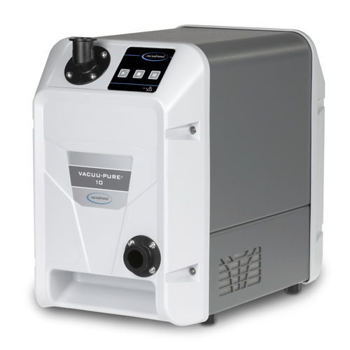 Bomba de vacío de laboratorio - VACUU·PURE® 10 - Vacuubrand - de tornillo / sin aceite / seca