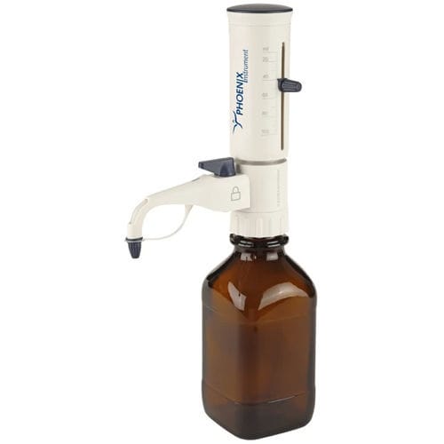 Dispensador sobre frasco de laboratorio - LHD-Plus - Phoenix Instrument - de volumen regulable