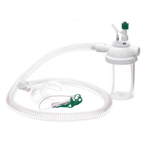 Nebulizador manual - NF1xx series - Unitec Hospitalar - con máscara