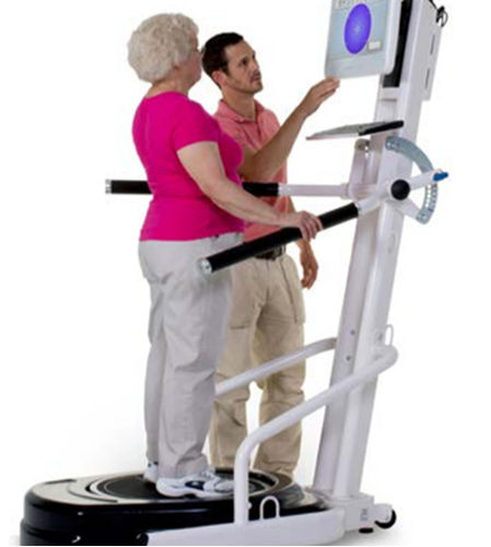 Sistema de rehabilitación de equilibrio - balanceback™  - Balanceback - configurado para ordenador