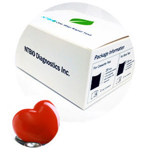 Prueba rápida para enfermedades cardiovasculares - N050 series - NTBIO Diagnostics - de mioglobina / cTnI / de quinasa creatina
