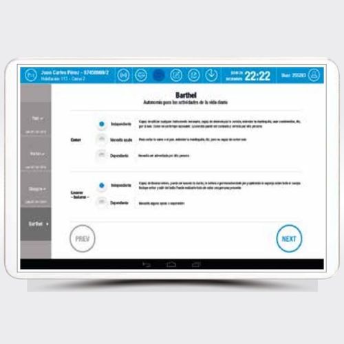 Sistema de gestión de datos de pacientes - MEDIP HEALTH S.L. - médico