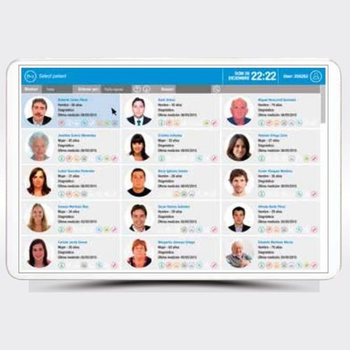 Sistema de gestión de datos de pacientes - MEDIP HEALTH S.L. - de la información / médico / de hospital