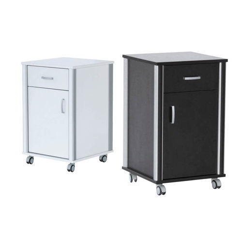 Mesa de cabecera con ruedas - BSC 341 - SCHRODER HEALTH PROJECTS - con cajones