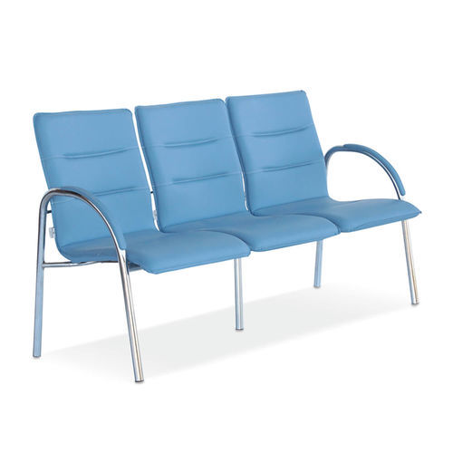 Asiento con estructura modular para sala de espera - WS 173 - SCHRODER HEALTH PROJECTS - con reposabrazos / 3 plazas