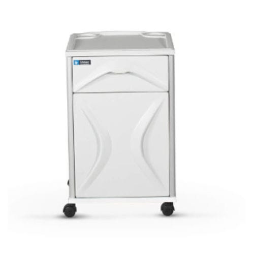 Mesa de cabecera con ruedas - BSC 351 - SCHRODER HEALTH PROJECTS - con cajones