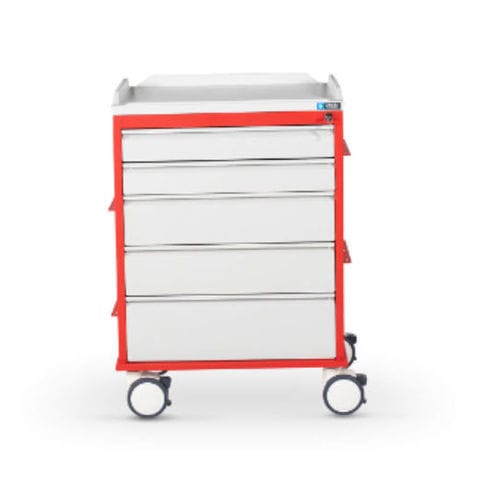 Carro de hospital - EMC 03 - SCHRODER HEALTH PROJECTS - de emergencia / de medicamentos / para cuidados