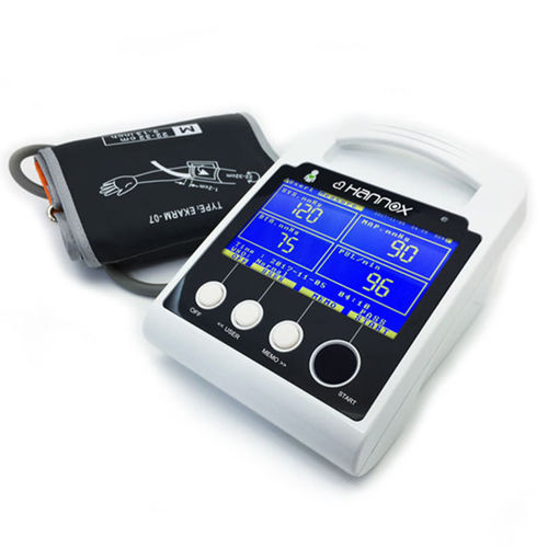 Tensiómetro electrónico automática - HX-200MCGS - Hannox International - Bluetooth / con manguito incorporado