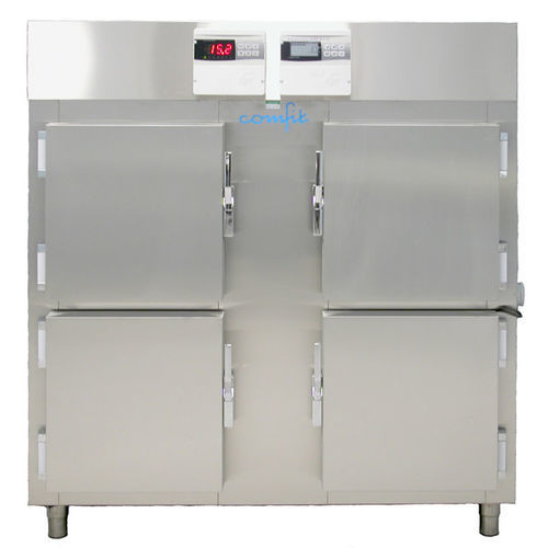 Cámara mortuoria frigorífica para camillas mortuorias - CFI 80 / 4 - AF - comfit s.r.l - para ataúdes / 4 cuerpos / de carga frontal