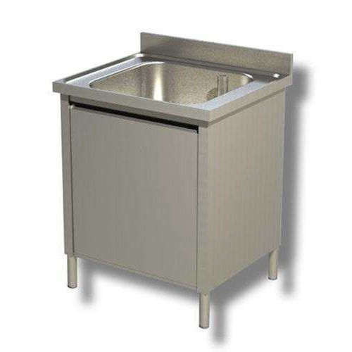 Fregadero de laboratorio - COM – WM 50  - comfit s.r.l - 1 estación / de acero inoxidable / de altura fija
