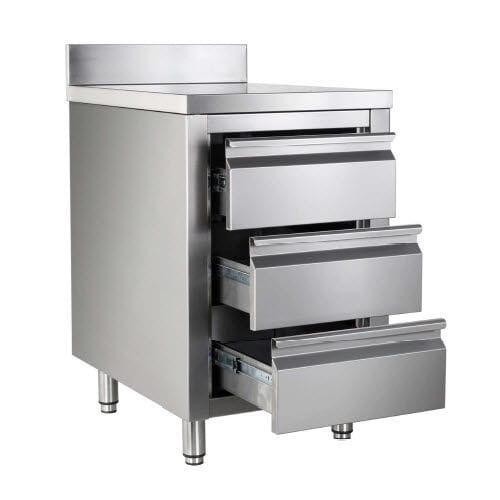 Armario de hospital - COM – CB 50-3D - comfit s.r.l - de laboratorio / con cajón / de acero inoxidable