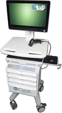 Carro automatizado de dispensación de simulación médica - SimCartRx%u2122 - KbPort - de medicamentos