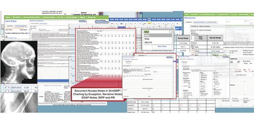Software para historias clínicas - SimEMR®  - KbPort - de simulación médica