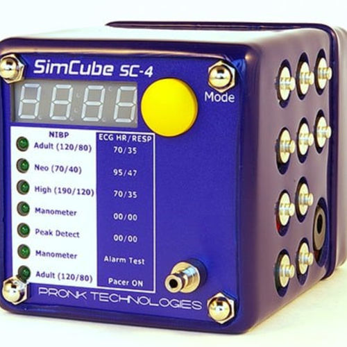Simulador SpO2 - SC-4 SimCube® - Pronk Technologies - ECG / PNI / de frecuencia cardíaca