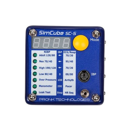 Simulador ECG - SC-5 SimCube® - Pronk Technologies - PNI / de frecuencia cardíaca / para examen respiratorio