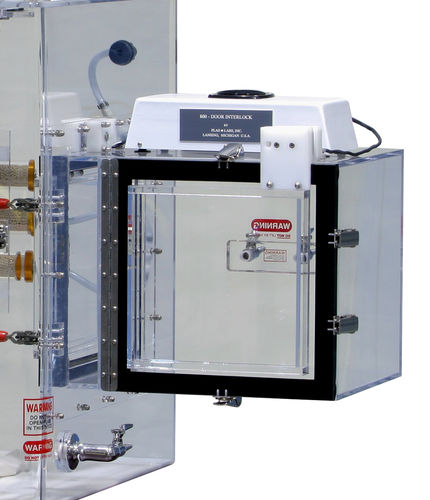 Caja de guantes para la manipulación de polvos - 840 series - Plas-Labs - de laboratorio / de contención / de mesa